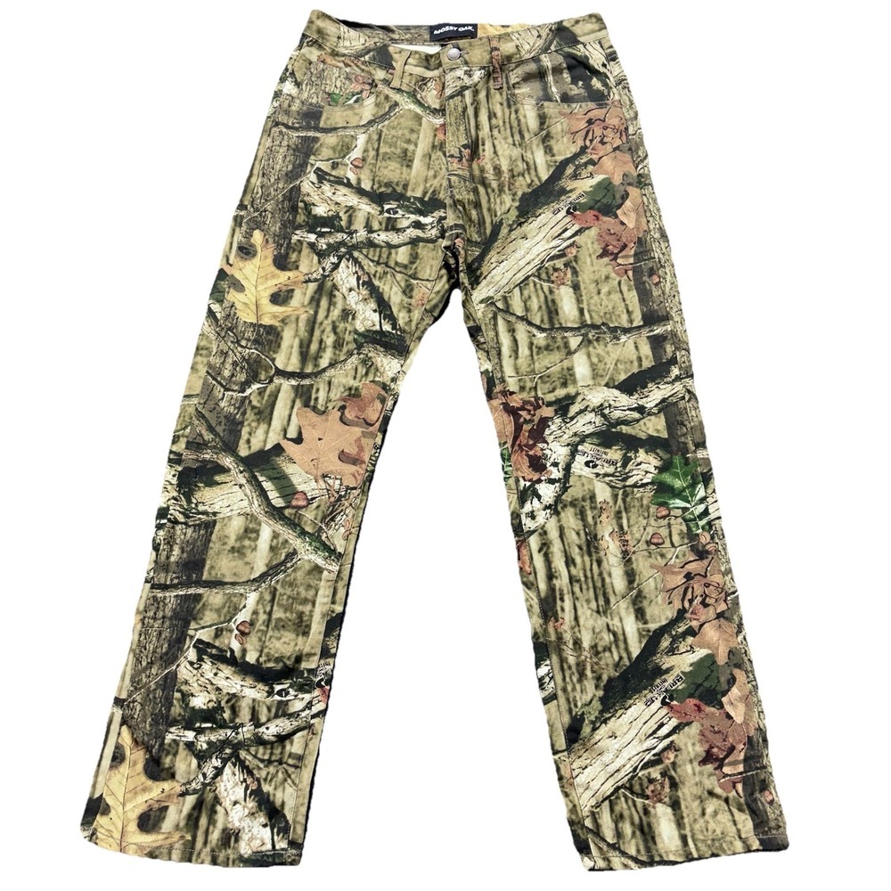 Mossy Oak Pants Mens 32x30 Camouflage Break Up Infinity Camo Outdoors Hunting